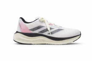 Adizero boston 12 - Branco/Preto/Rosa
