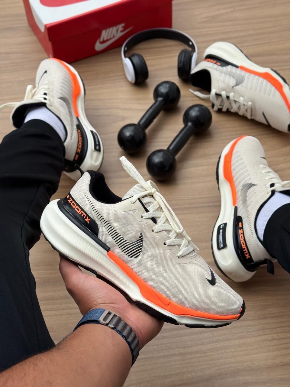 Zoom X invincible OffWhite/Laranja - Imagem 2