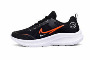 Tenis Adulto NK Neon Preto/Laranja