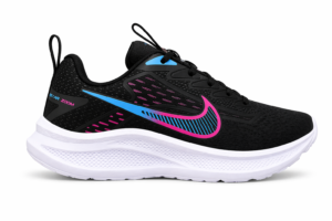 Tenis Adulto  NK Preto/azul/Pink