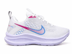 Tenis Adulto NK Branco/pink/azul