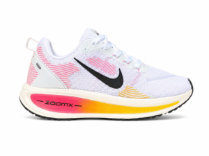 Nk Vomero 18 Branco/Pink/Am  (Premium)