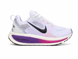 Nk Vomero 18 Branco/Roxo/lilas  (Premium)