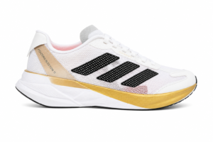 Adizero boston 11 - Branco/dourado
