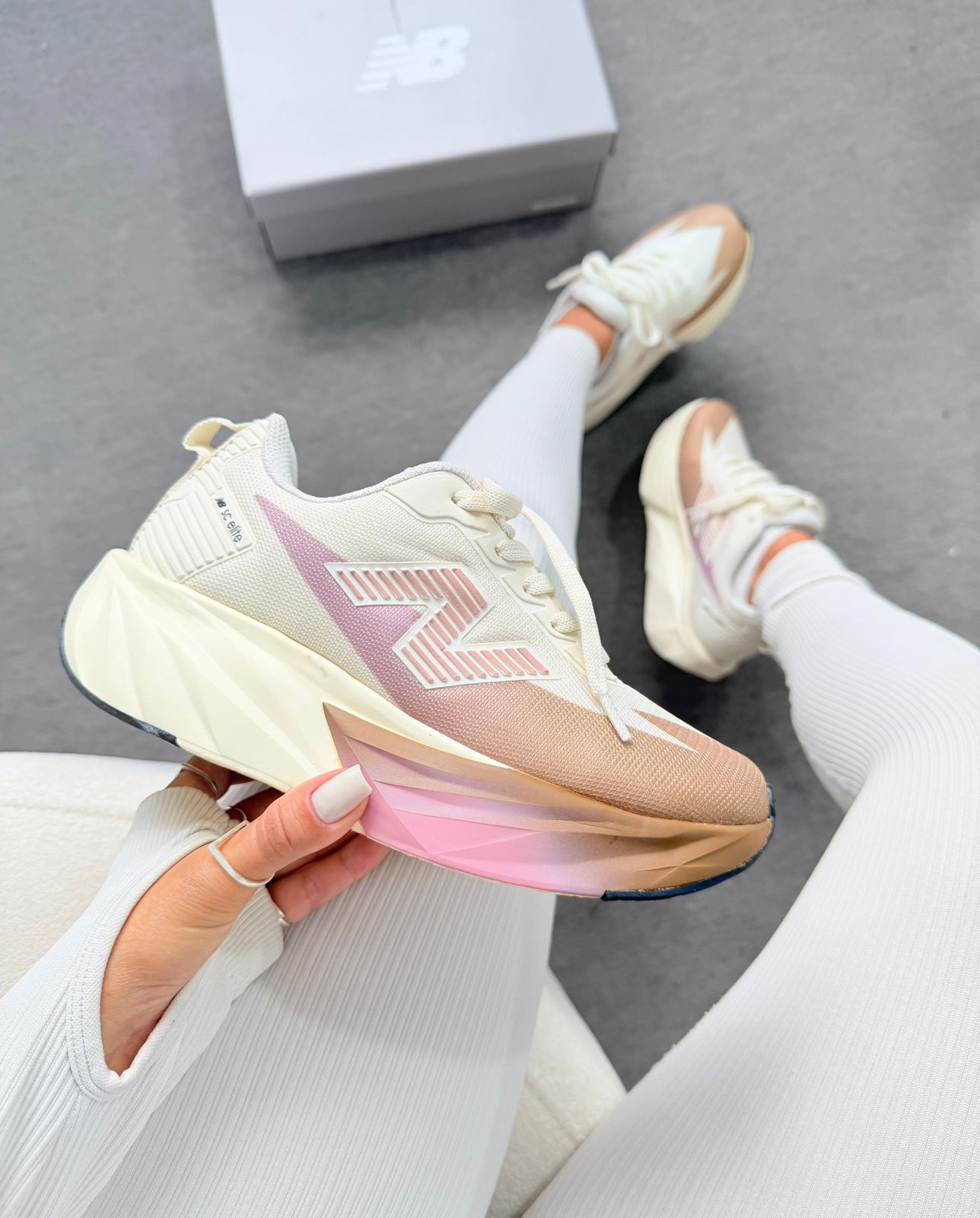NB FUELCELL SC ELITE Off/rosa/marrom - Imagem 2