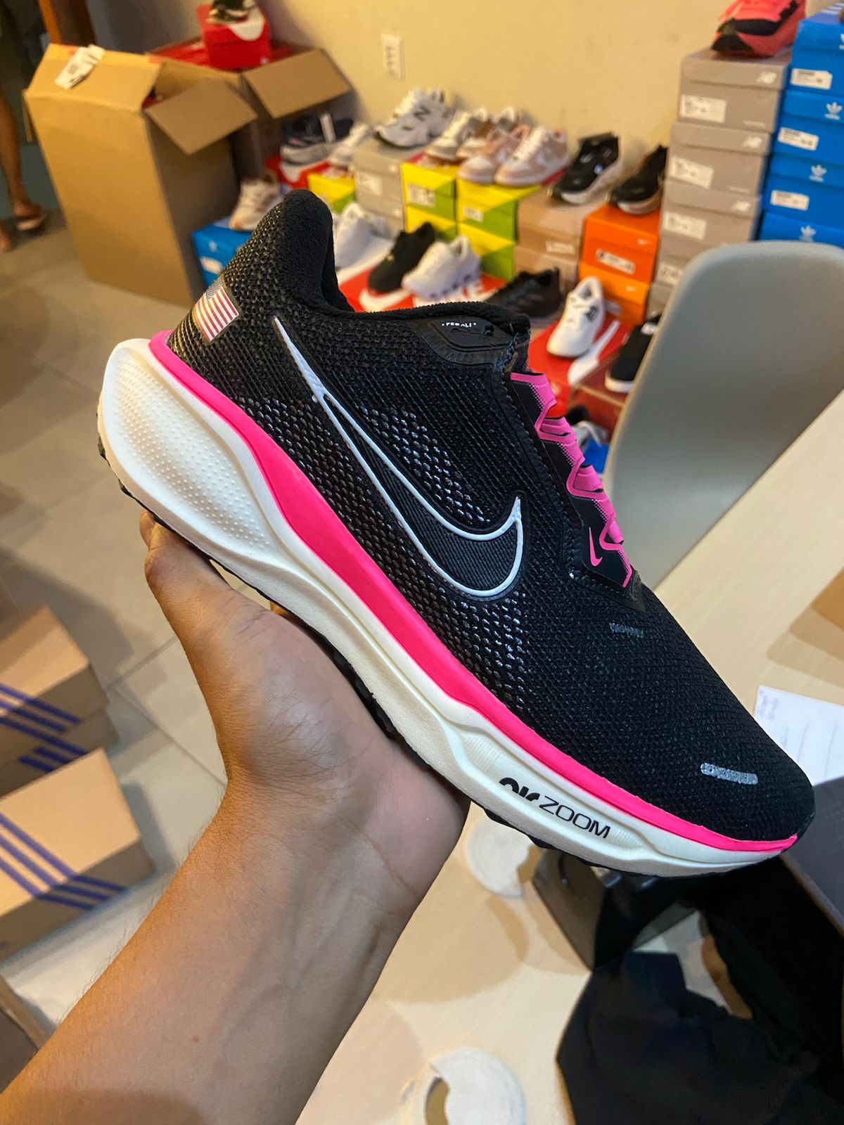 Nk Pegasus 41 - Preto/Branco/Pink - Imagem 3