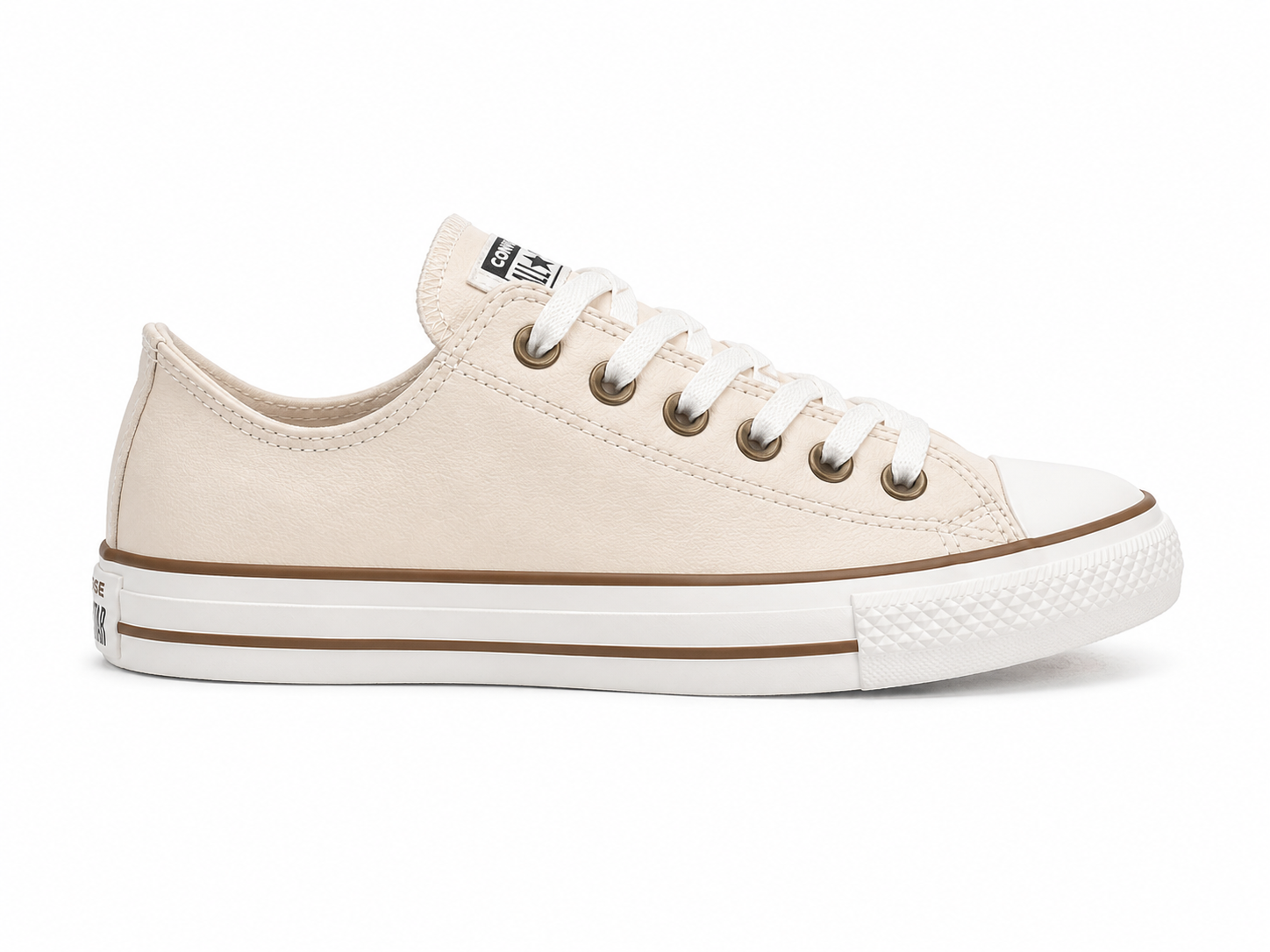 All Star Cano baixo Offwhite (Vulcanizado)