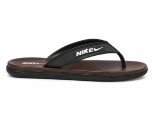 Sandália Nike  01 Marrom/preta
