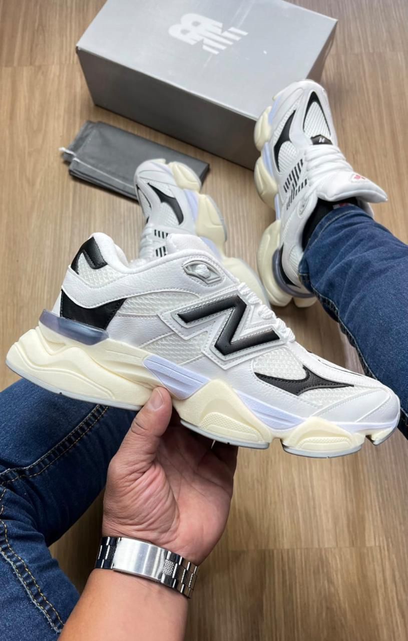 New Balance 9060 Branco/preto (Premium) - Imagem 2