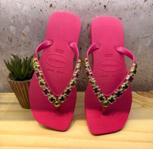 Chinelo Dedo Havaianas Fem - Pink