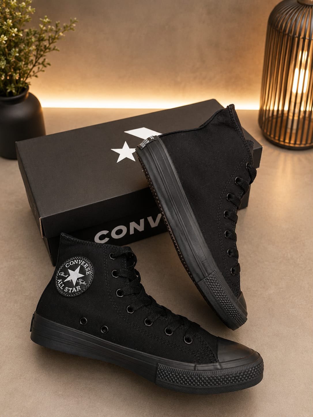 All Star Cano Alto Preto (Vulcanizado) - Imagem 2