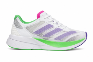 Adizero Adios PRO 3 Premium Branco/verde/lilas