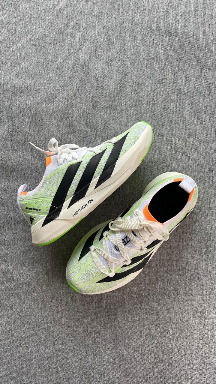 Adizero Evo SL Branco/Verde/Preto - Imagem 2