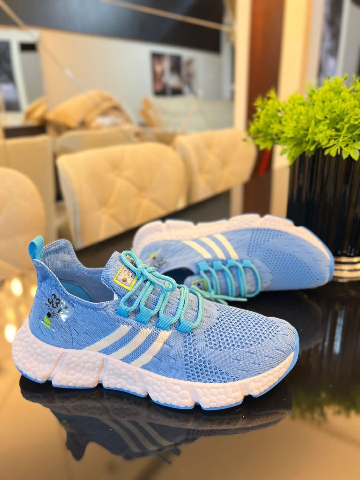 Adidas 33Y - Azul/branco - Imagem 2