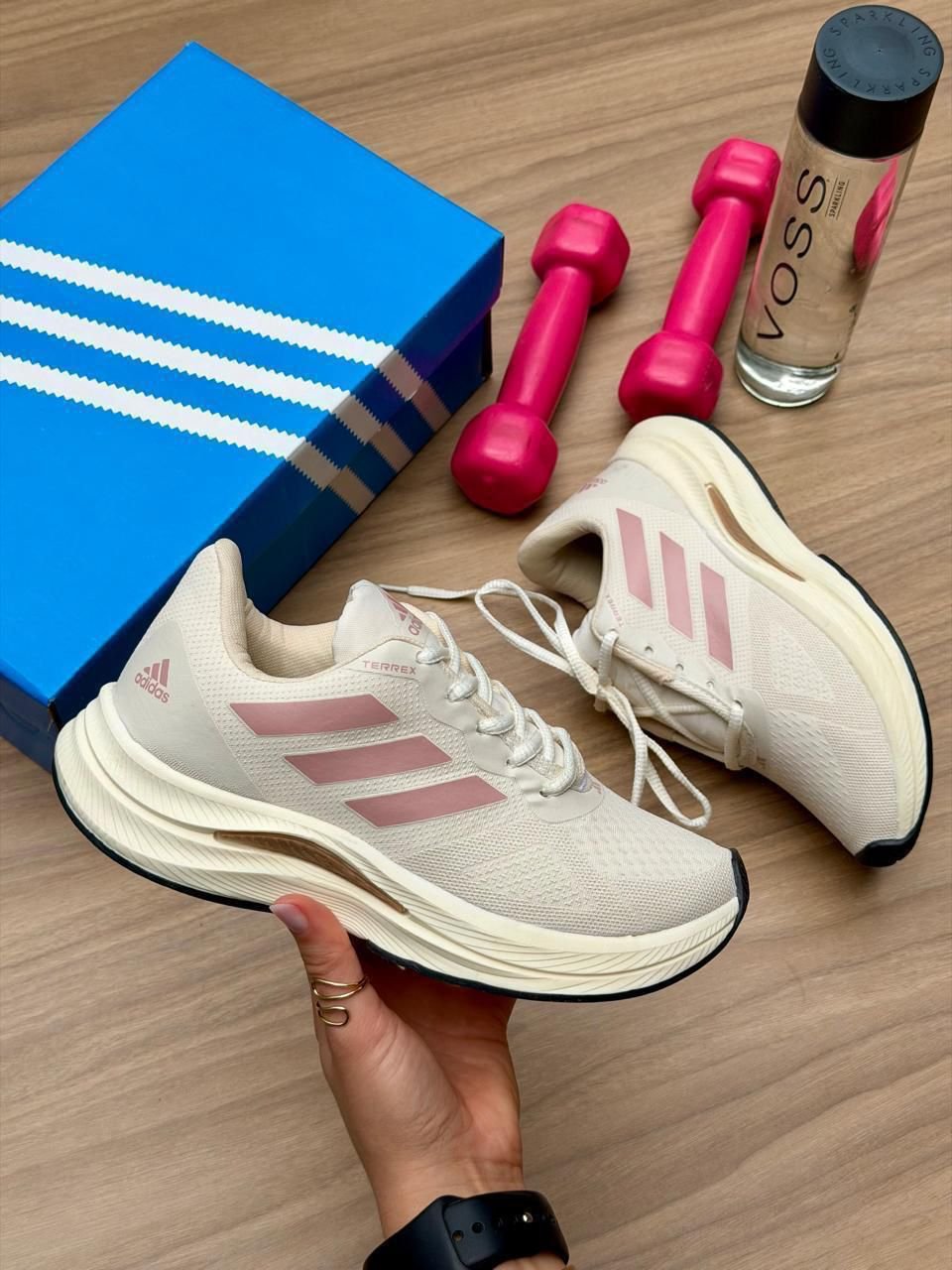 Tenis Adulto ADDS Off/Rosa - Imagem 2