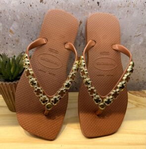 Chinelo Dedo Havaianas Fem - Marrom