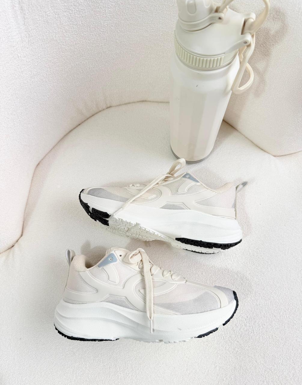 Olimpikus Corre Turbo 4 - Branco/Cinza - Imagem 3