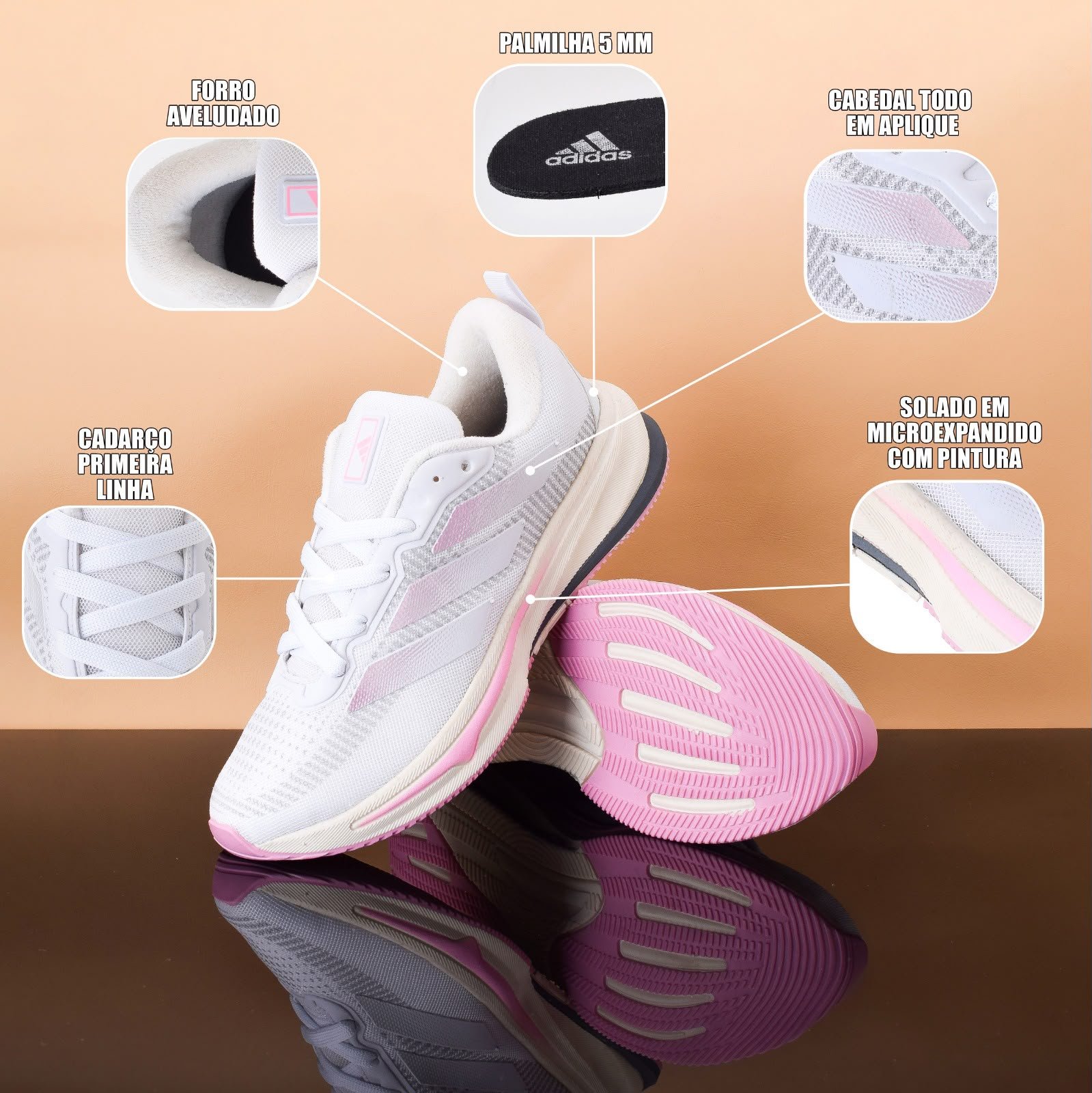Supernova Rise 2 - Branco/rosa - Imagem 2