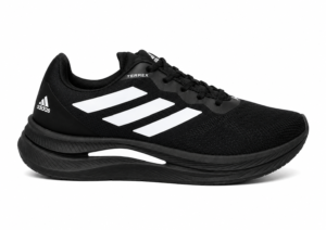 Tenis Addas Adulto Preto/Preto/ Branco (1 linha)