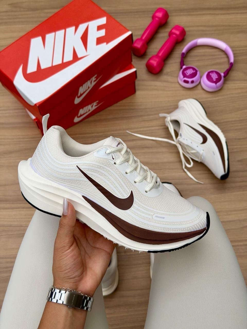 Tenis Adulto NK 2.0 Off/Marrom - Imagem 2